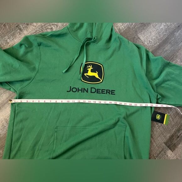 John Deere Core Graphic Logo Hoodie Green - Size XXL - Picture 5 of 8